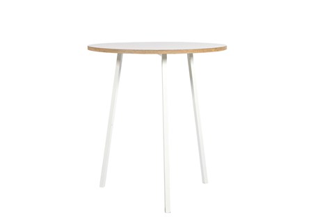 Hay Loop table, Ø: 90 cm, H: 97 cm, white