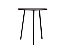 Hay loop table diameter:90 cm H:97 cm, black