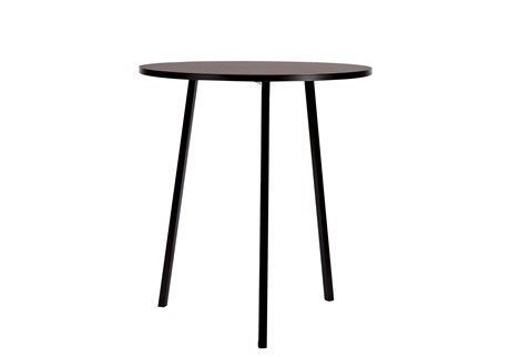 Hay loop table diameter:90 cm H:97 cm, black