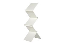 Brochure stand, white